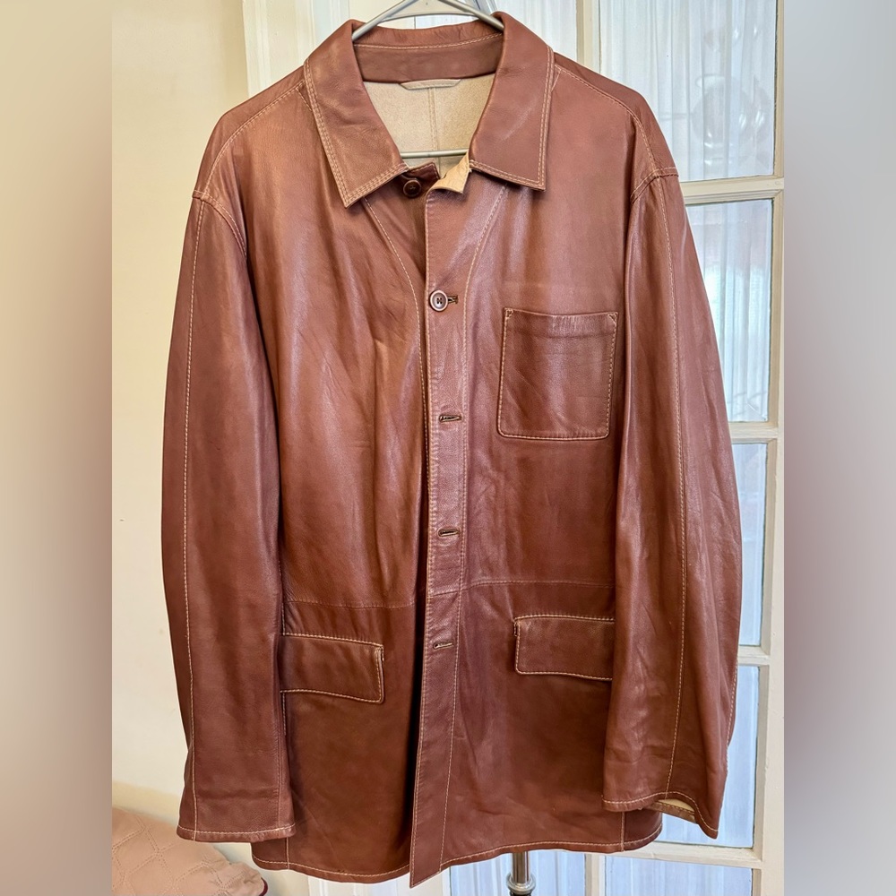 SOLD! Gimos Butter Soft  Leather Jacket